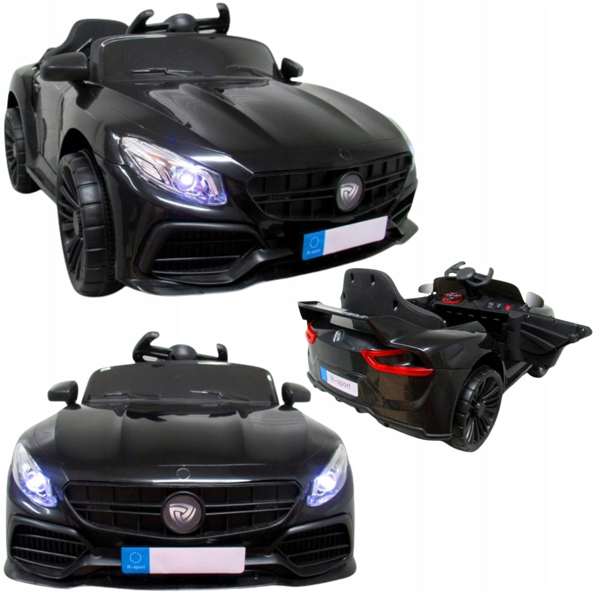 Sportowe Auto na Akumulator Cabrio Z6 2 Silniki Pilot2.4G Zdalnie Sterowany