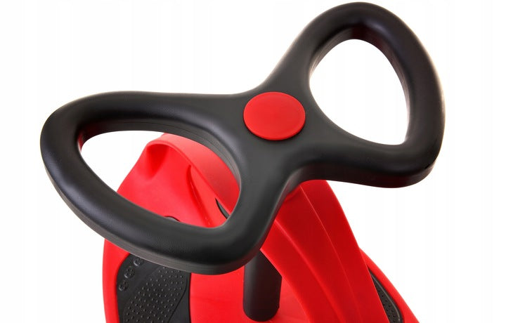 Jeździk Grawitacyjny Świecące Kółka Led Czerwony+ Gratis Stabilny Do 120 Kg