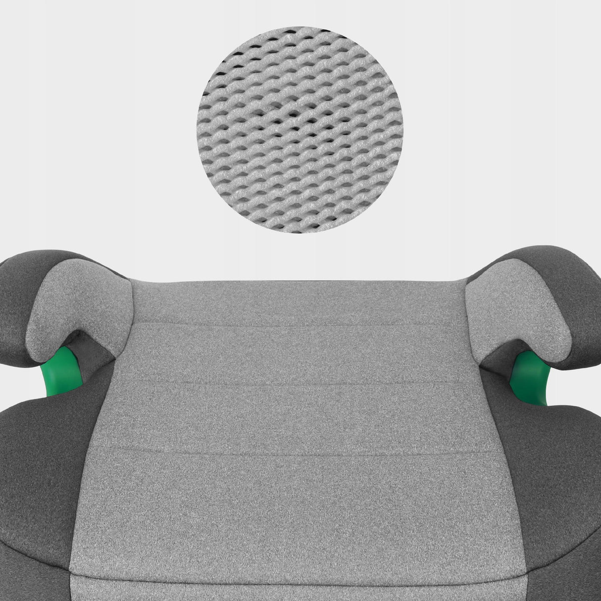 Fotelik Samochodowy Podstawka ISOFIX Szary i-Size 15-36 kg 125-150 cm