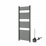 Grzejnik Elektryczny Łazienkowy Drabinka Wodny 55x150cm 800W Czarny Mat