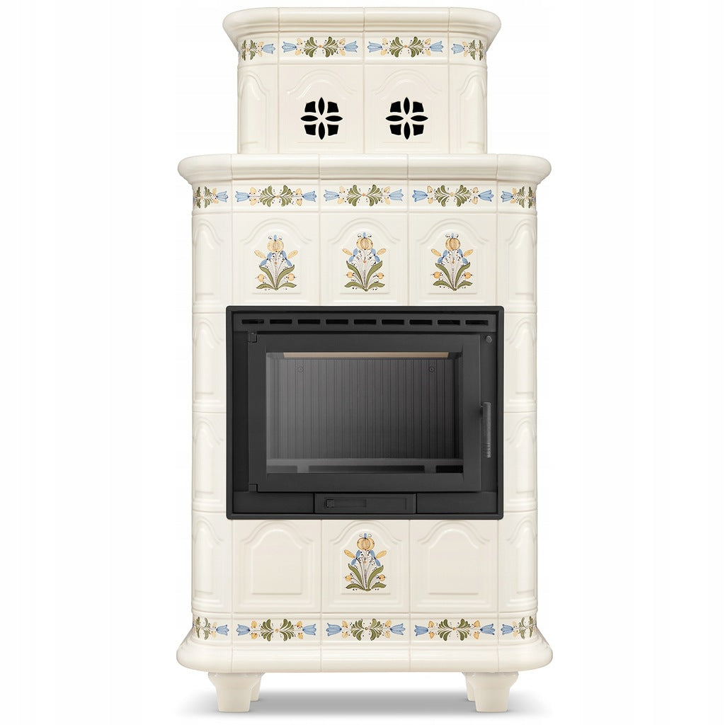 Piecyk Kominek Kaflowy Obudowa Kominkowa 13 kW Ceramiczny Koza