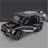 Samochód Mercedes G800 BRABUS Metalowy 1:24 Światła Dźwięk Napęd dla Dzieci