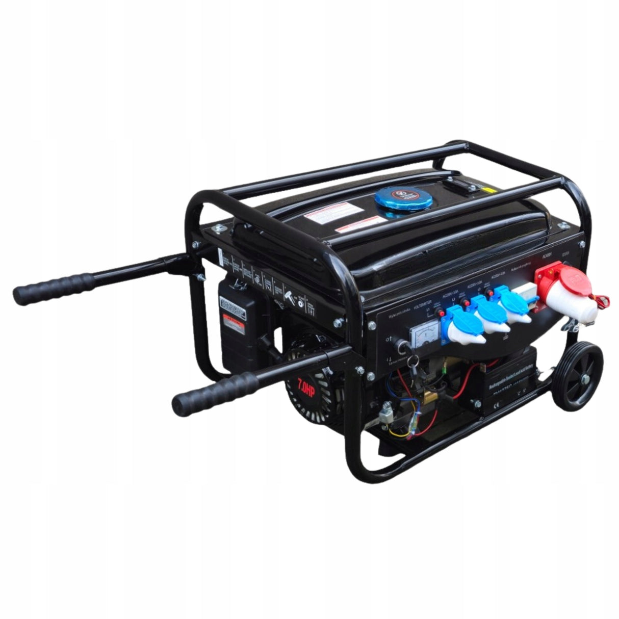 Agregat Prądotwórczy 5,2kW Generator Prądu Zestaw Prezent