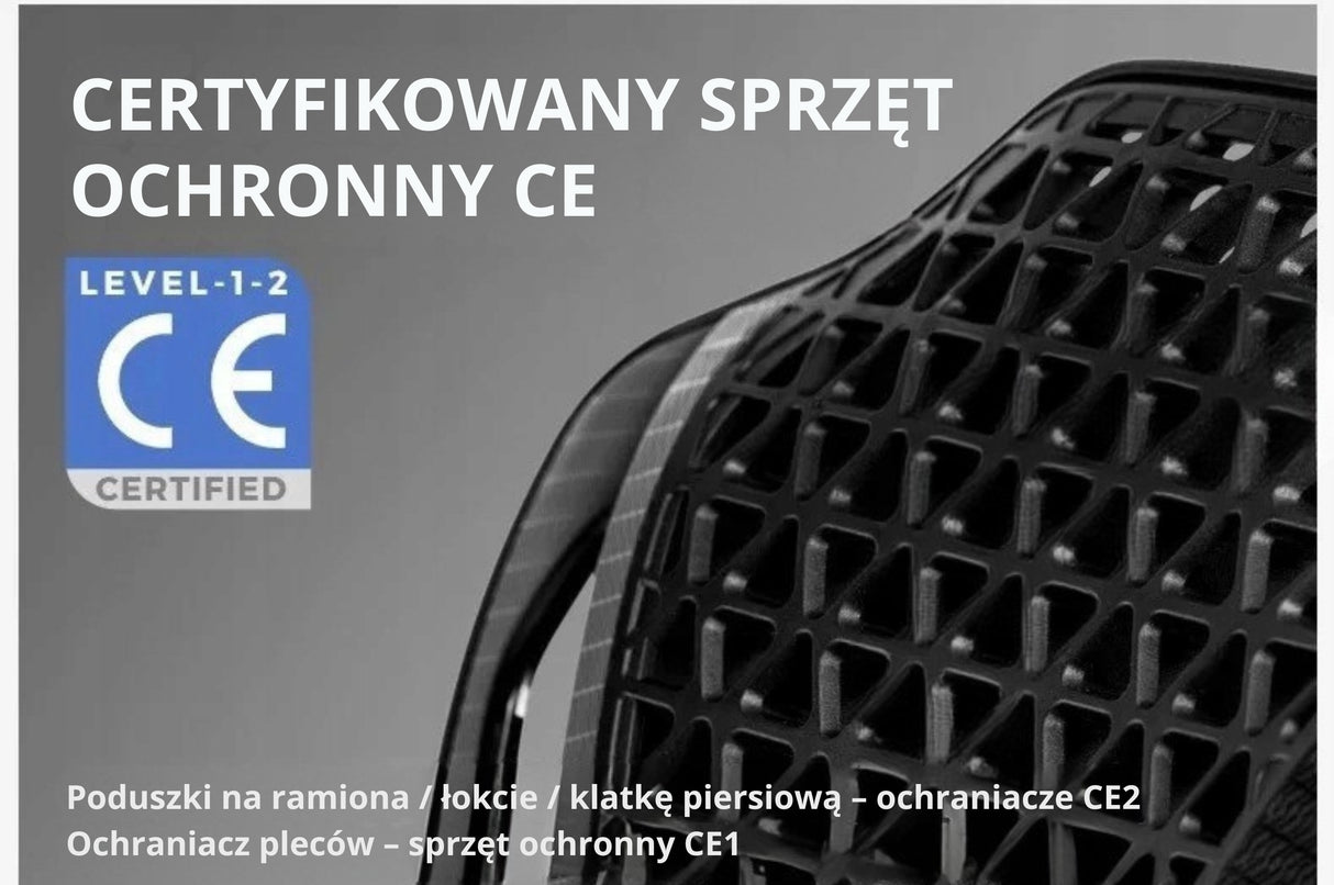 Zestaw Kurtka Motocyklowa Pancerna + Spodnie Motocyklowe Odzież Ochronna L