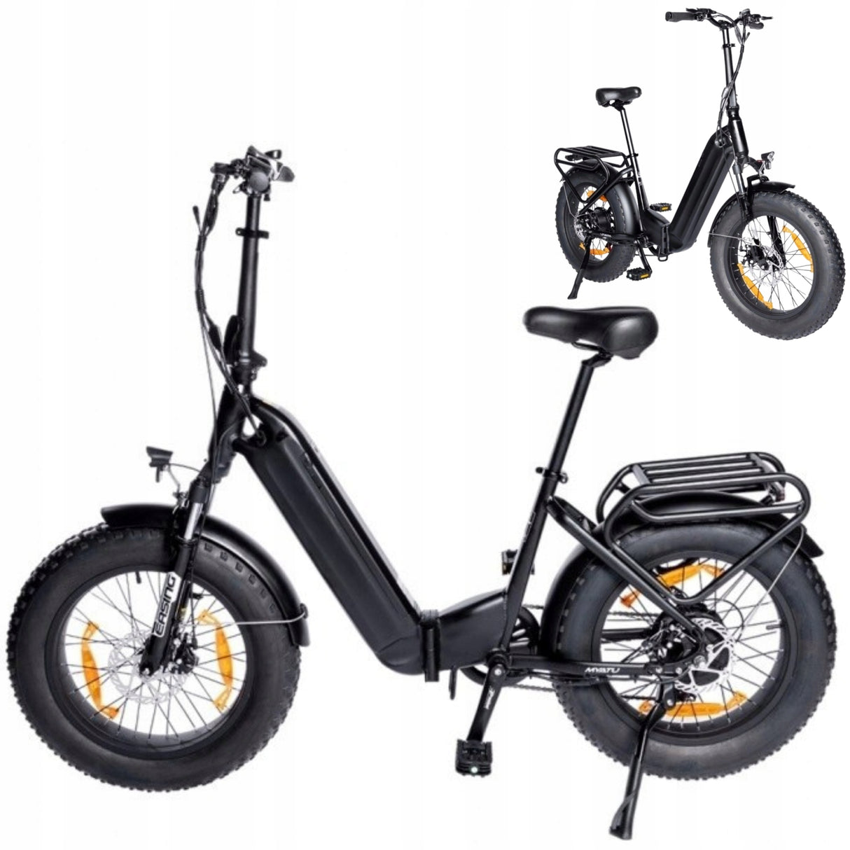 Rower Elektryczny Miejski eBike Aluminiowa 250W Koło 20" Cali Rama 20" Cali