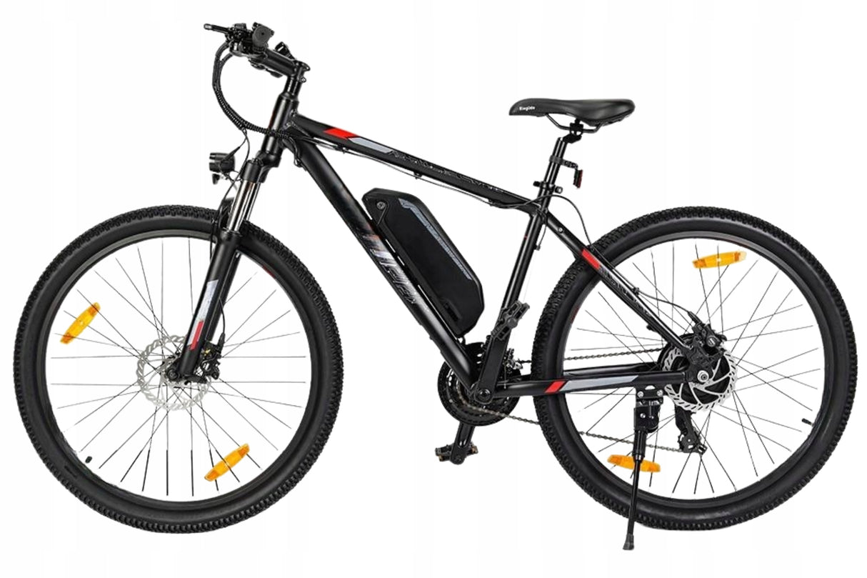 Rower Elektryczny MTB Czarny Rama 18" Cali 15AH 250W Koło 27,5" Cali