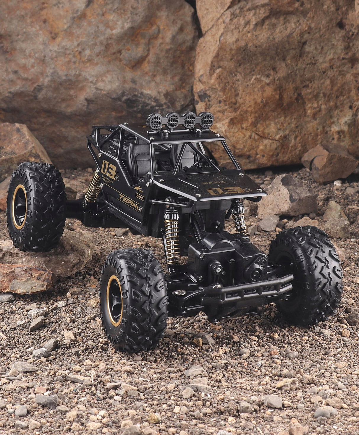 Samochód Zdalnie Sterowany Auto RC Terenowy Metal + 2 Akumulatory 4x4