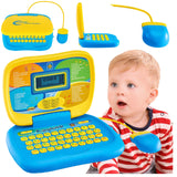 Komputerek Laptop Dziecięcy + Myszka dla Dzieci Interaktywny Edukacyjny