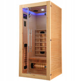 Sauna Jednoosobowa Infrared Naturalna na 1 Osobę Domowe Spa Aurora Heat