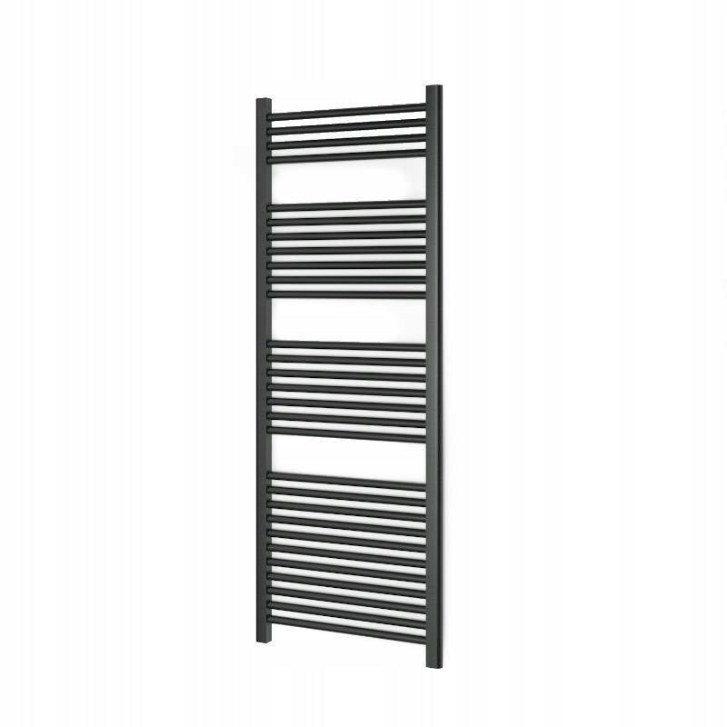 Grzejnik Łazienkowy Dekoracyjny Elektryczny Drabinka 55x150 cm 800W Czarny