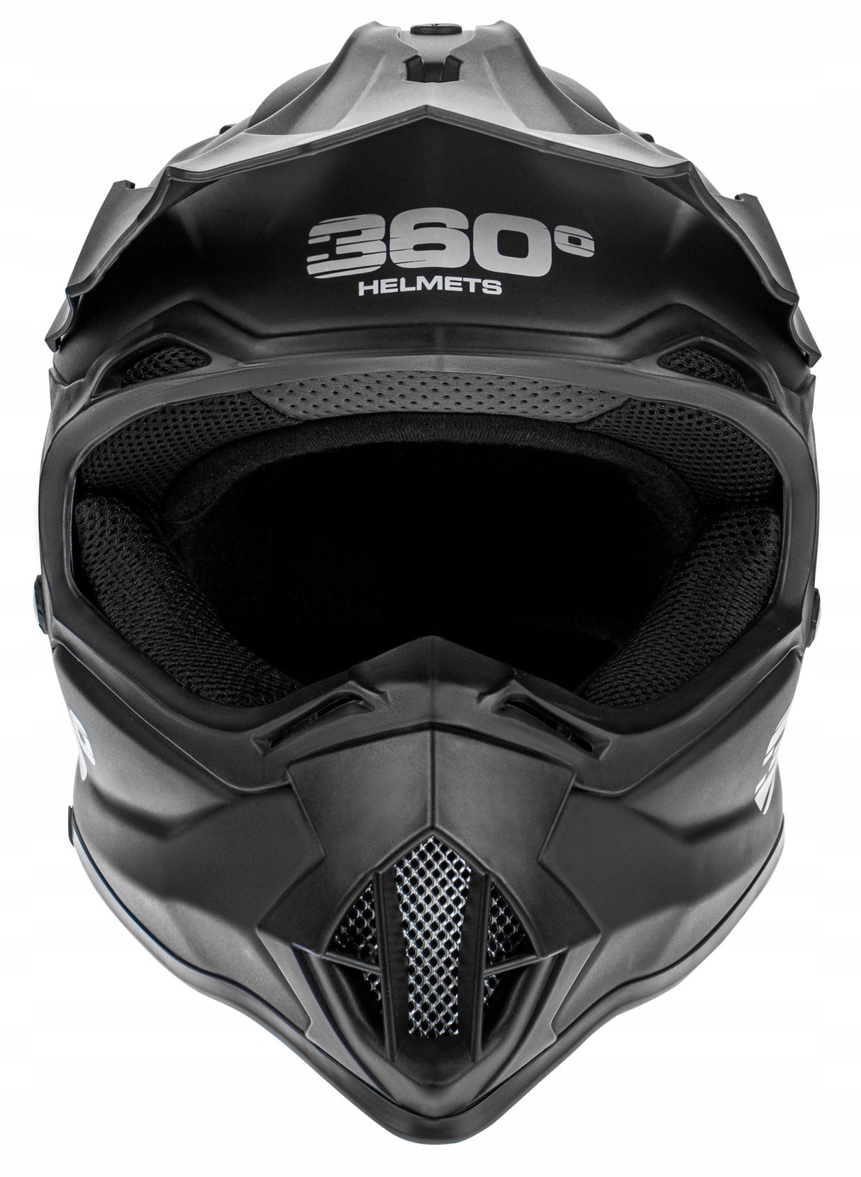 Kask Cross Enduro XXS Homologacja ECE Daszek Wentylacja Na Quad MTB Czarny