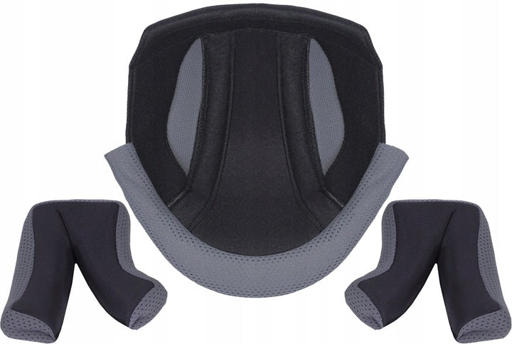 Kask Motocyklowy Crossowy Enduro na Quad Skuter Motor Szary XL