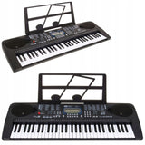 Keyboard Organy dla Dzieci Organki Stojak na Nuty Mikrofon do Nauki Gry