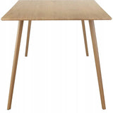 Stół do jadalni z naturalnego dębu Leonique, 120 cm, dąb