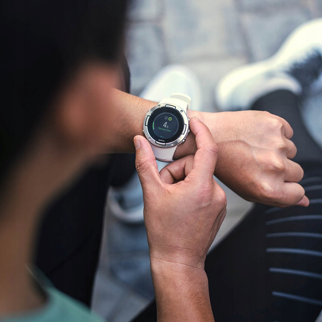 Zegarek Sportowy Suunto 5 Biały Multisportowy Rozmiar Uniwersalny Okrągły
