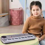 Keyboard Pianinko z Mikrofonem Organy 54 Klawisze do Grania Wyświetlacz Led