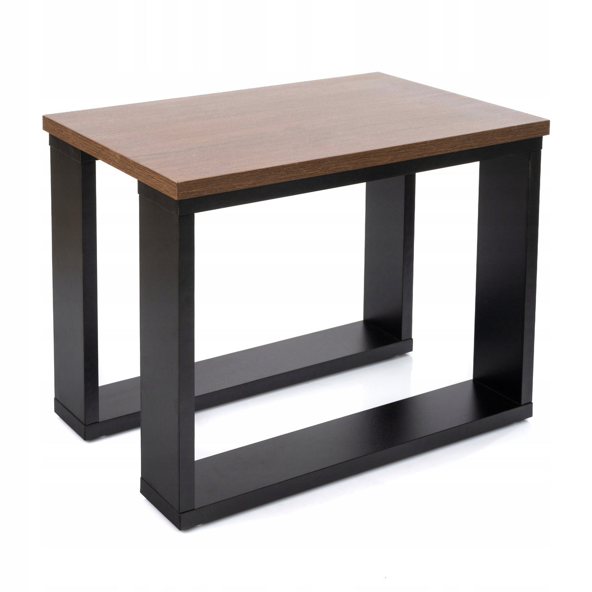 Stolik Kawowy Poves Justyna 2W1 Dąb Craft Loft Retro 2 Stoliki 60x60