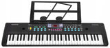 Keyboard Organy dla Dzieci Syntezator Zasilacz na Prezent Mikrofon USB