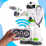 Robot Zdalnie Sterowany Duży Strzela Tańczy Jeździ na Pilota Interaktywny