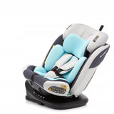 Fotelik Samochodowy dla Dziecka Przenośny 40-150cm 0-36kg POVES White-Blue