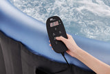 Basen Dmuchany Ogrodowy z Hydromasażem Spa Ogrodowe Sześcioosobowe 930 L