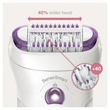Depilator Braun Silk-épil 9-710 SenoSmart TM! Ergonomiczny Kształt Lekki
