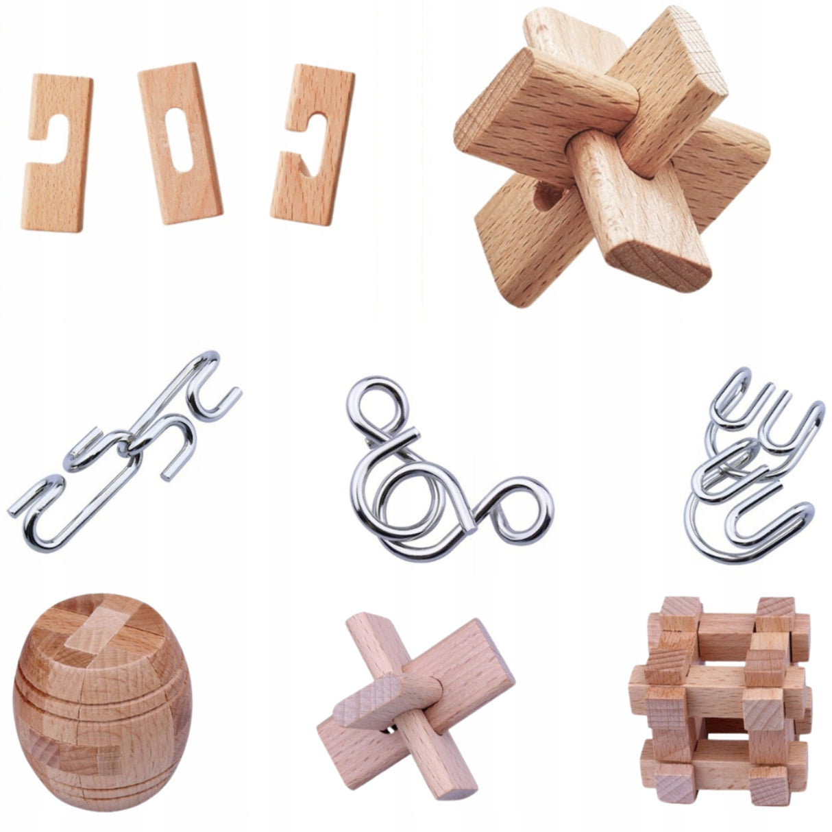 Logiczne Łamigłówki Zagadka Logiczna Puzzle dla Dziecka Zestaw Układanka