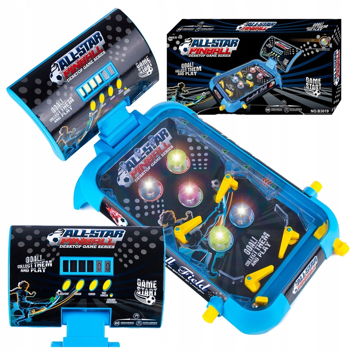 Interaktywna Gra Zręcznościowa Flipper Pinball Liczy Punkty dla Dzieci