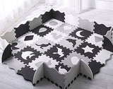 Mata Piankowa Puzzle Edukacyjne dla Dzieci Mata Podłogowa Gruba Duża 36szt