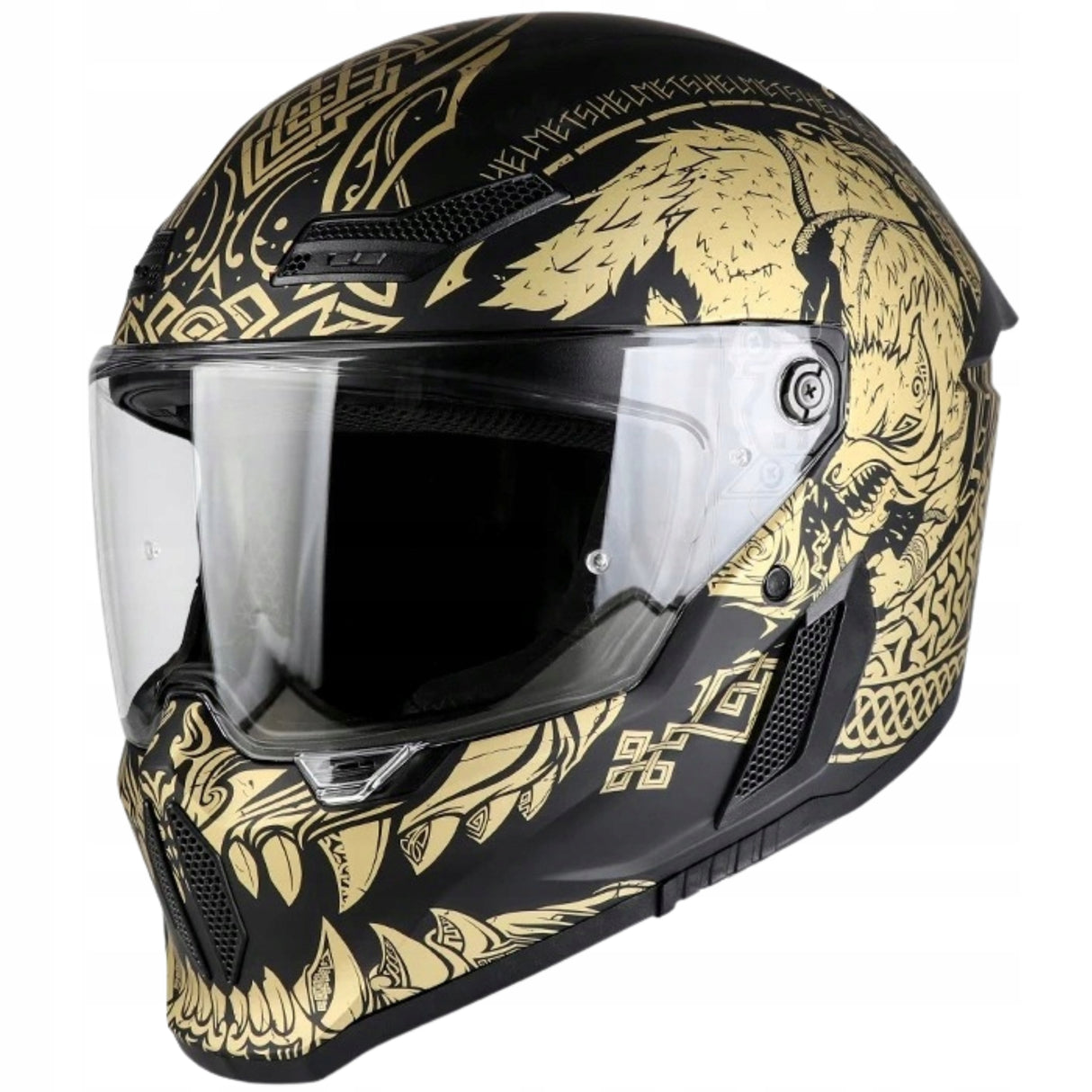 Kask Motocyklowy Integralny Homologacja Otwory Wentylacyjne Rozmiar L
