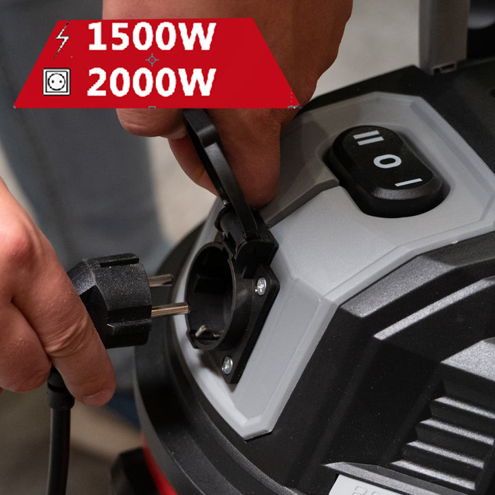 Odkurzacz Bezworkowy Przemysłowy z Otrząsaczem 3500W do Pyłu Gipsu
