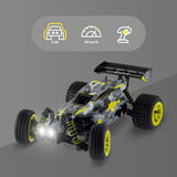 Auto RC Terenowe 4x4 Szybkie LED 2 Baterie 100m Zasięg Skala 1:18 Duży