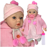 Lalka Bobas Jak Żywa Baby Born Mówi Śpiewa Butelka + Smoczek 45 cm Zabawka