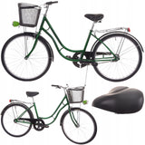 Rower Damski Męski Damka Miejski Retro + Kosz GRATIS Koło 26" Cali WARIANTY