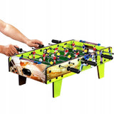 Piłkarzyki Mini Gra Kolorowa Stół Piłkarski 70x37x25 cm Gra Zręcznościowa