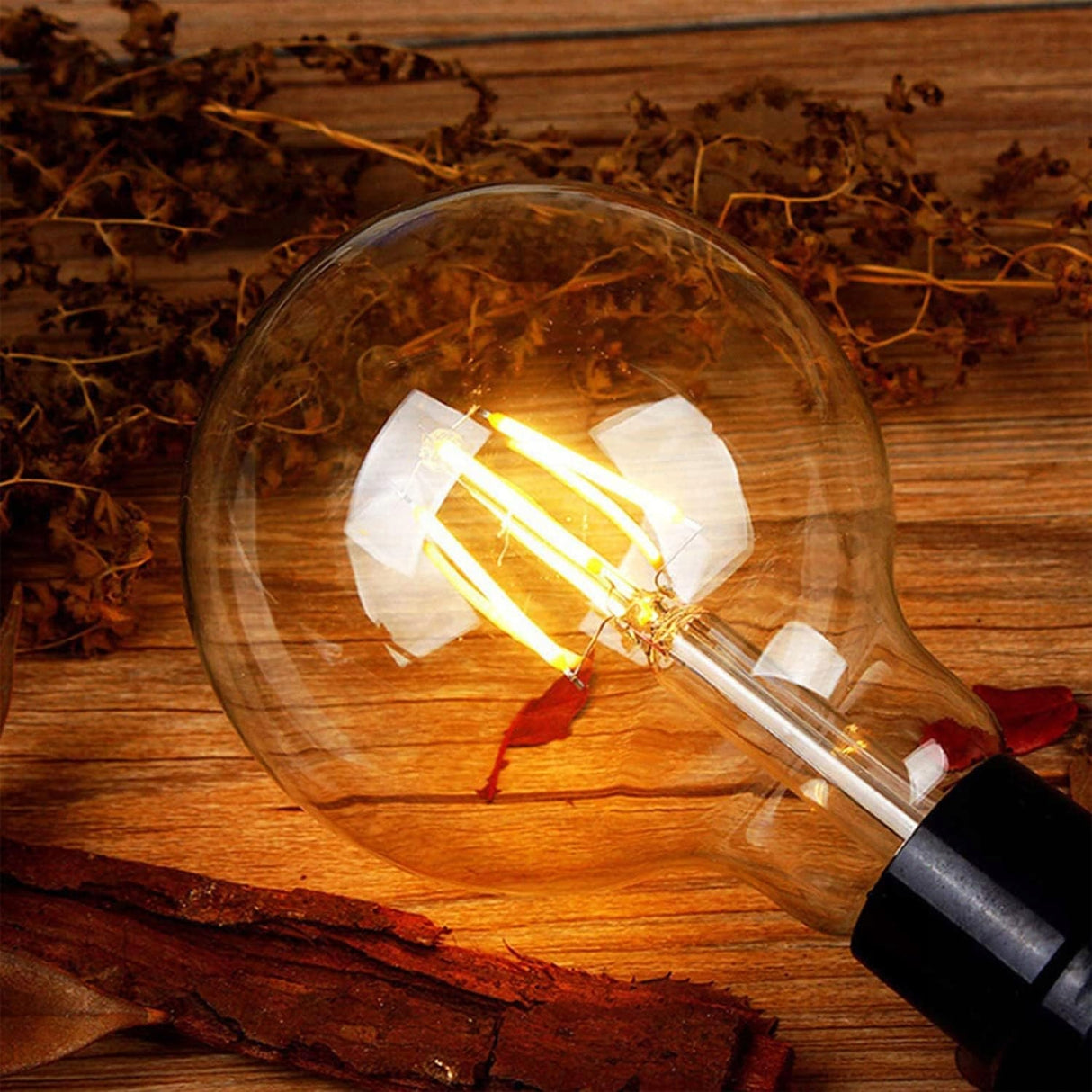 6szt. ŻARÓWKA dekoracyjna OZDOBNA retro EDISON E27