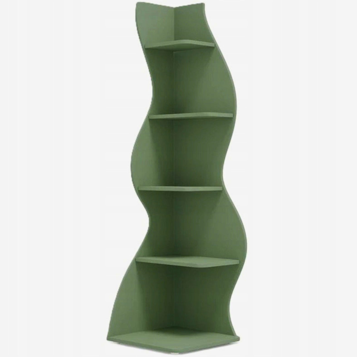 Regał Narożny 5-poziomowy HOGA-J0300 50 × 48 × 178 cm Zielony Elegancki