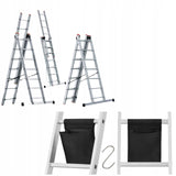 Drabina Aluminiowa na schody PRO + GRATIS Wielofunkcyjna 3x14
