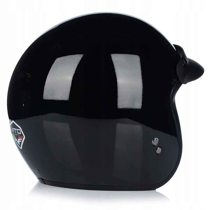 Kask Motocyklowy Otwarty Chopper Cruiser VITO SPECJAL + Daszek + Blenda XS
