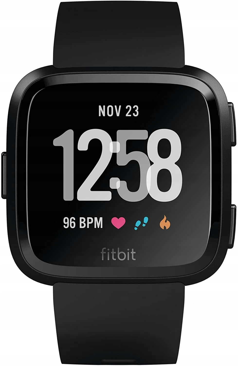 Smartwatch Fitbit Versa Czarny Zegarek Sportowy Czarny Bluetooth Wi-Fi