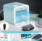 Wentylator Mini Klimatyzator Oczyszczacz VAZILLIO C11 10W 3w1 Pojemność 360
