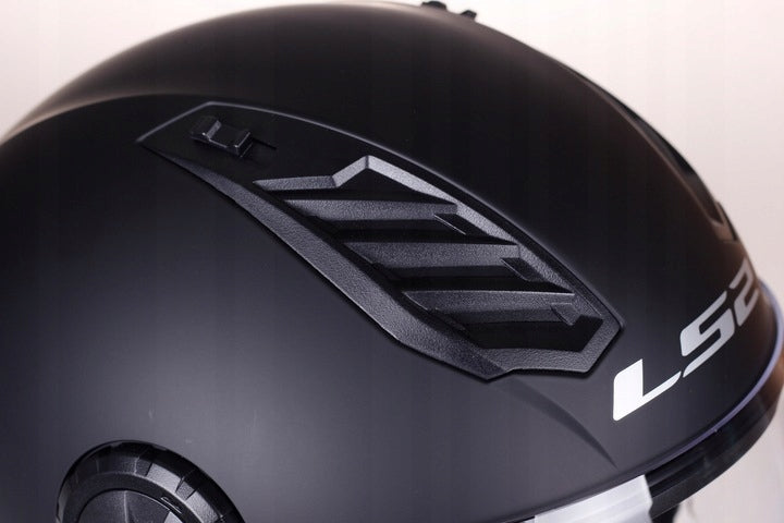 Kask Motocyklowy Otwarty LS2 AIRFLOW II Kask Solid Black Mat L