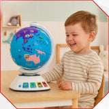 Edukacyjny Interaktywny Nauka Świata Świeci Quiz 3+ 48 Funkcji Globus