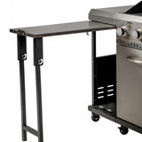 Grill Gazowy Stal Szlachetna Kuchnia Gazowa 6+1 Palnikowa 24,0 kW Żeliwo