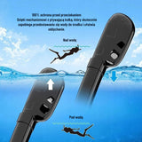 Maska do Snorkelingu Nurkowania Pełno-twarzowa z Dwoma Rurkami Rozmiar L/XL