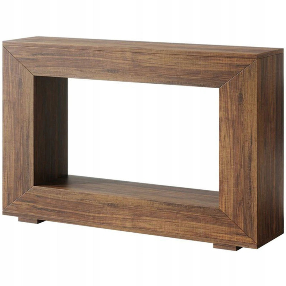 Stolik Konsolowy HOGA-JW0885X 122,5x29,8x81,8 cm Brązowy Solidny i Trwały