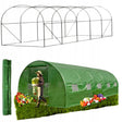 Tunel Foliowy [24 m²] 8x3m [STELAŻ + FOLIA] | ZIELONY
