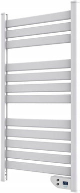Grzejnik Łazienkowy Poves 9000 Twin Towel White Wieszak LED IP24 500W