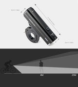 Mocna Lampka ROWEROWA Światło LED przód + tył 1000lm latarka 4800mAh ROWER
