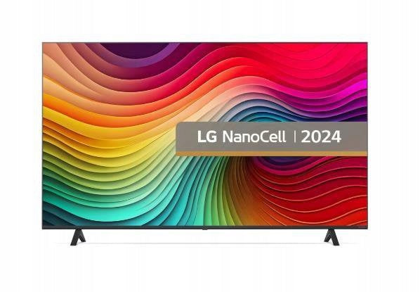 Telewizor LCD LG 65NANO81T3A 65" Cali 4K Ultra HD Czarny 60 Hz Ultra Duży